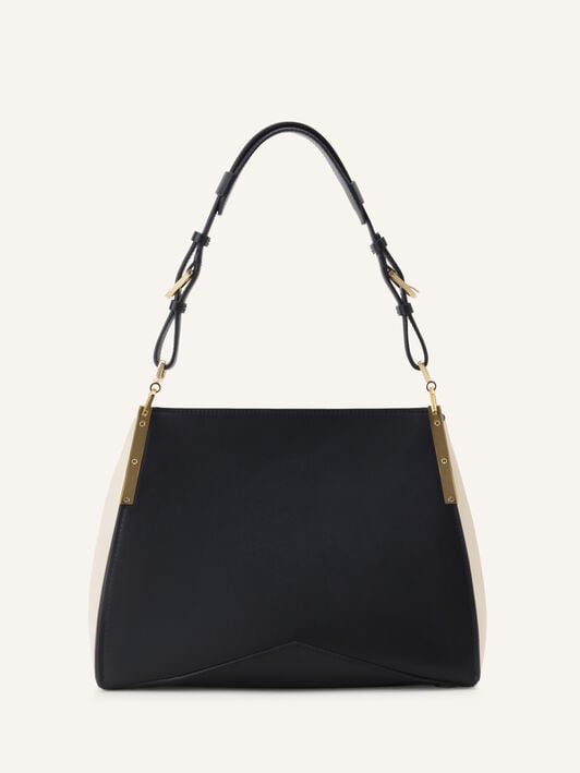 TOP HANDLE ZIPPED PM Lanvin TOP HANDLE ZIPPED PM Dark Grey/Black LWBGLCPMCASUH26
