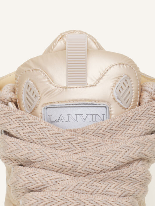 SNEAKER CURB AUS NYLON Lanvin SNEAKER CURB AUS NYLON Blassgelb FUSKDK12NYLOA26