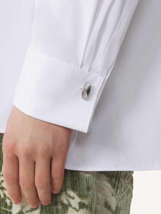 MEN'S CUFFLINKS WAVE IN METAL Lanvin MEN'S CUFFLINKS WAVE IN METAL Silver AMCJSCL1LTWAA26