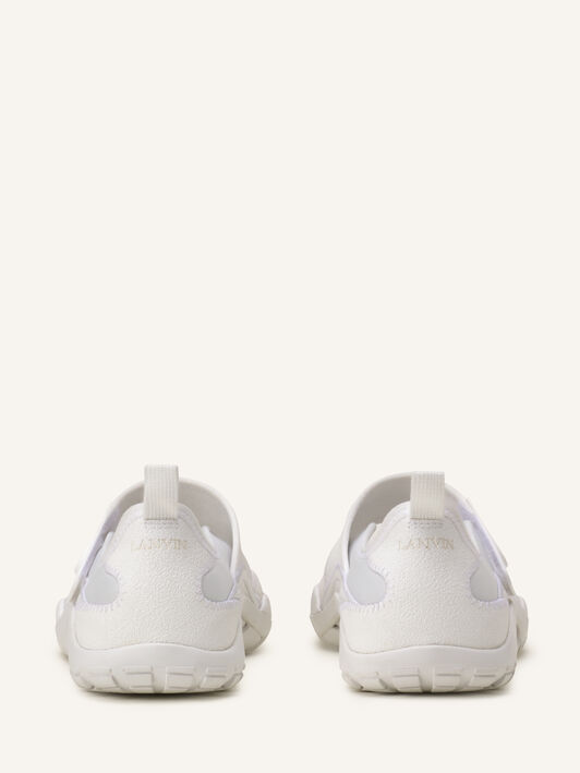 SNEAKERS BALLERINA LNV1 IN SCUBA Lanvin SNEAKERS BALLERINA LNV1 IN SCUBA Bianco FUSKAK04SCSUH26