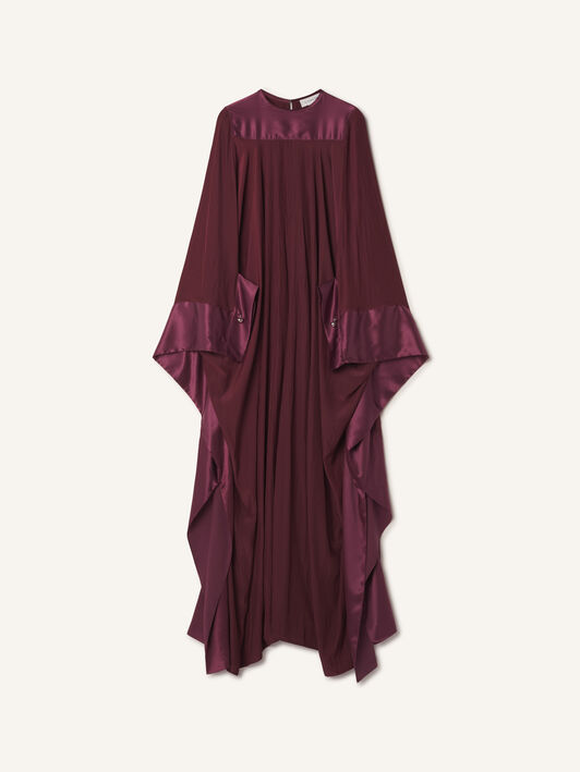 Lanvin LONG CAFTAN DRESS Garnet RWDR00194778A26