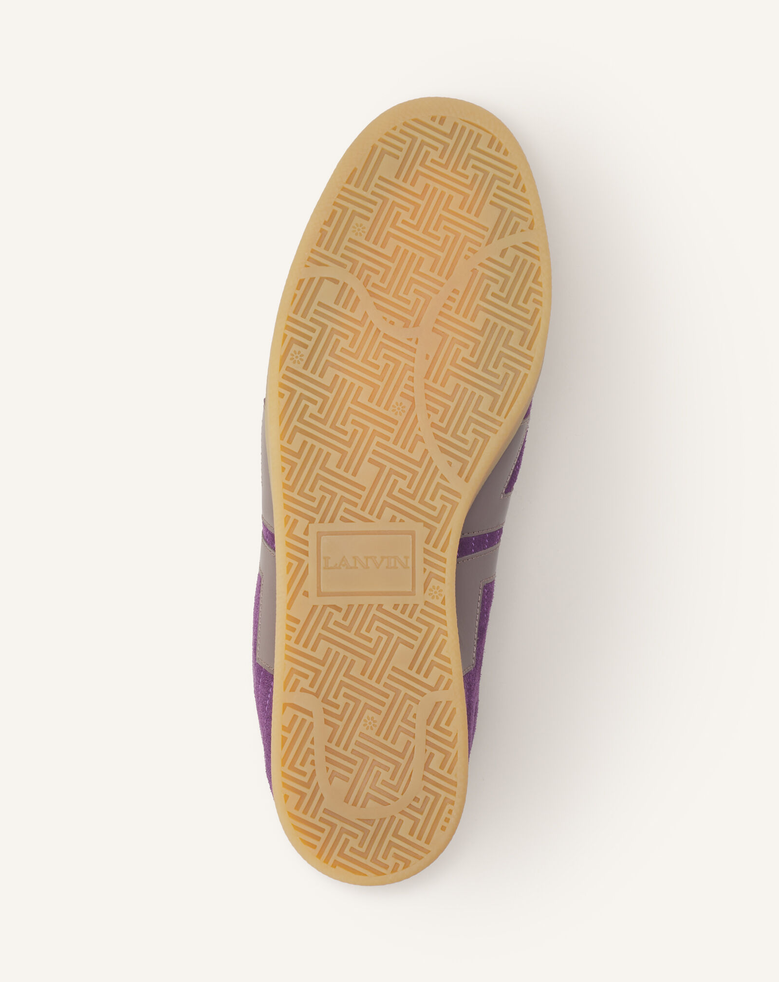SNEAKER GLEN 2.0 AUS LEDER Lanvin SNEAKER GLEN 2.0 AUS LEDER Violett/Taupe FUSKZL01ANAPA26