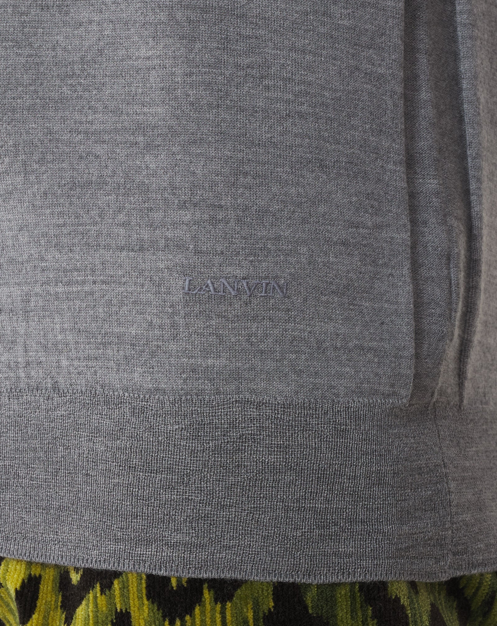 ROUND-NECK JUMPER Lanvin ROUND-NECK JUMPER Ash RMPO0012K099A26
