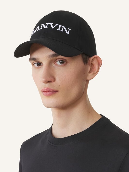 LANVIN COTTON CAP Lanvin LANVIN COTTON CAP Black AMHAWCA11CLOP25