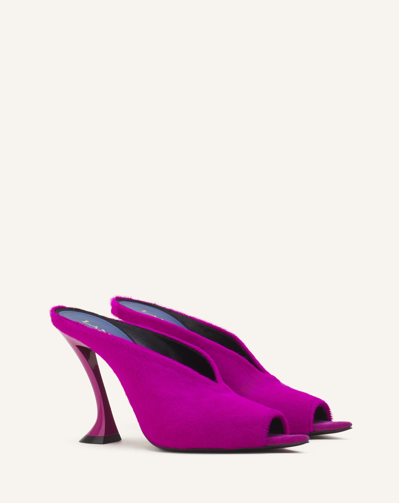 MULE MIDNIGHT STEP EN PONY Lanvin MULE MIDNIGHT STEP EN PONY Rose FWPUGA0DPOCAA26