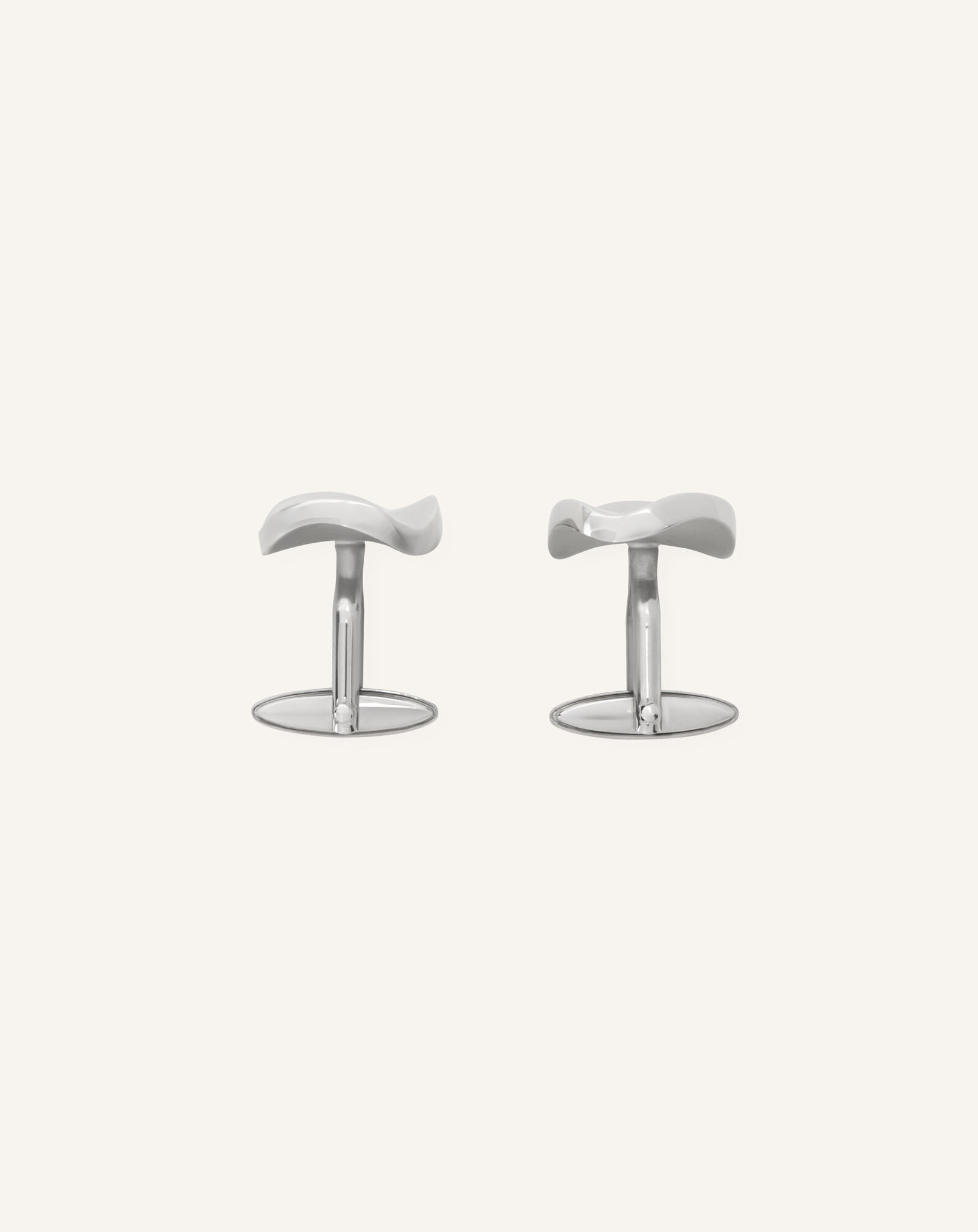 MEN'S CUFFLINKS ROUND METAL Lanvin MEN'S CUFFLINKS ROUND METAL Silver AMCJSCL1LTRMA26
