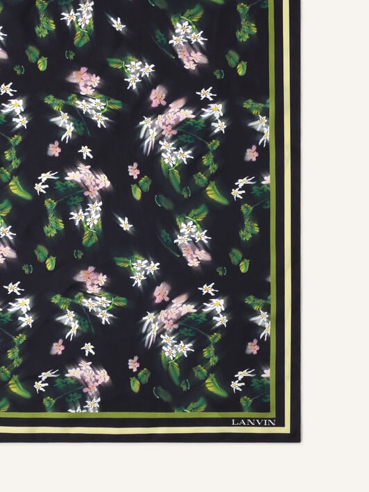 90X90 SQUARE PRINTS DREAMY DAISY Lanvin 90X90 SQUARE PRINTS DREAMY DAISY Black AWSAPSC21SDGH26