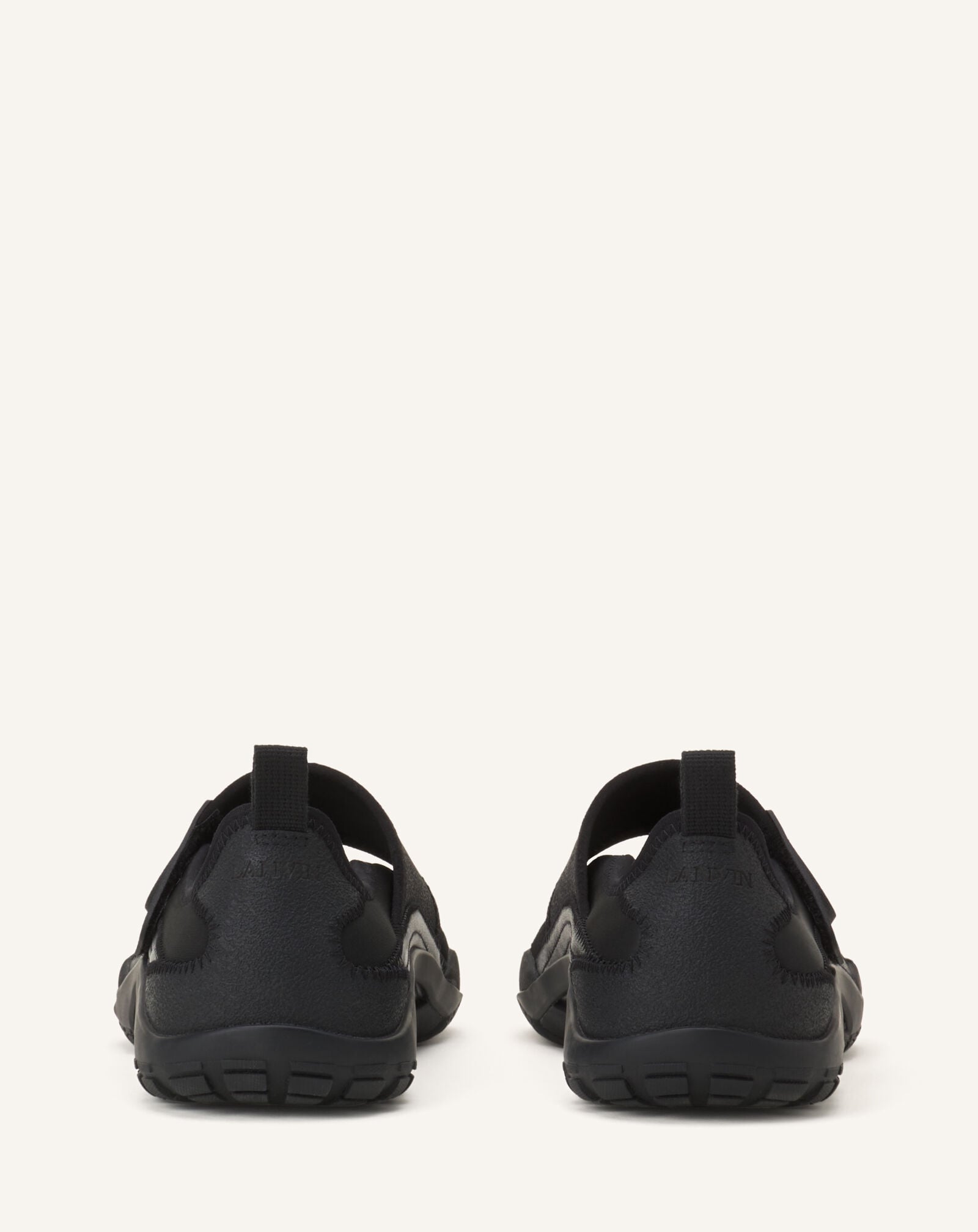 Lanvin SNEAKERS BALLERINES LNV1 EN SCUBA Noir FUSKAK04SCSUH26