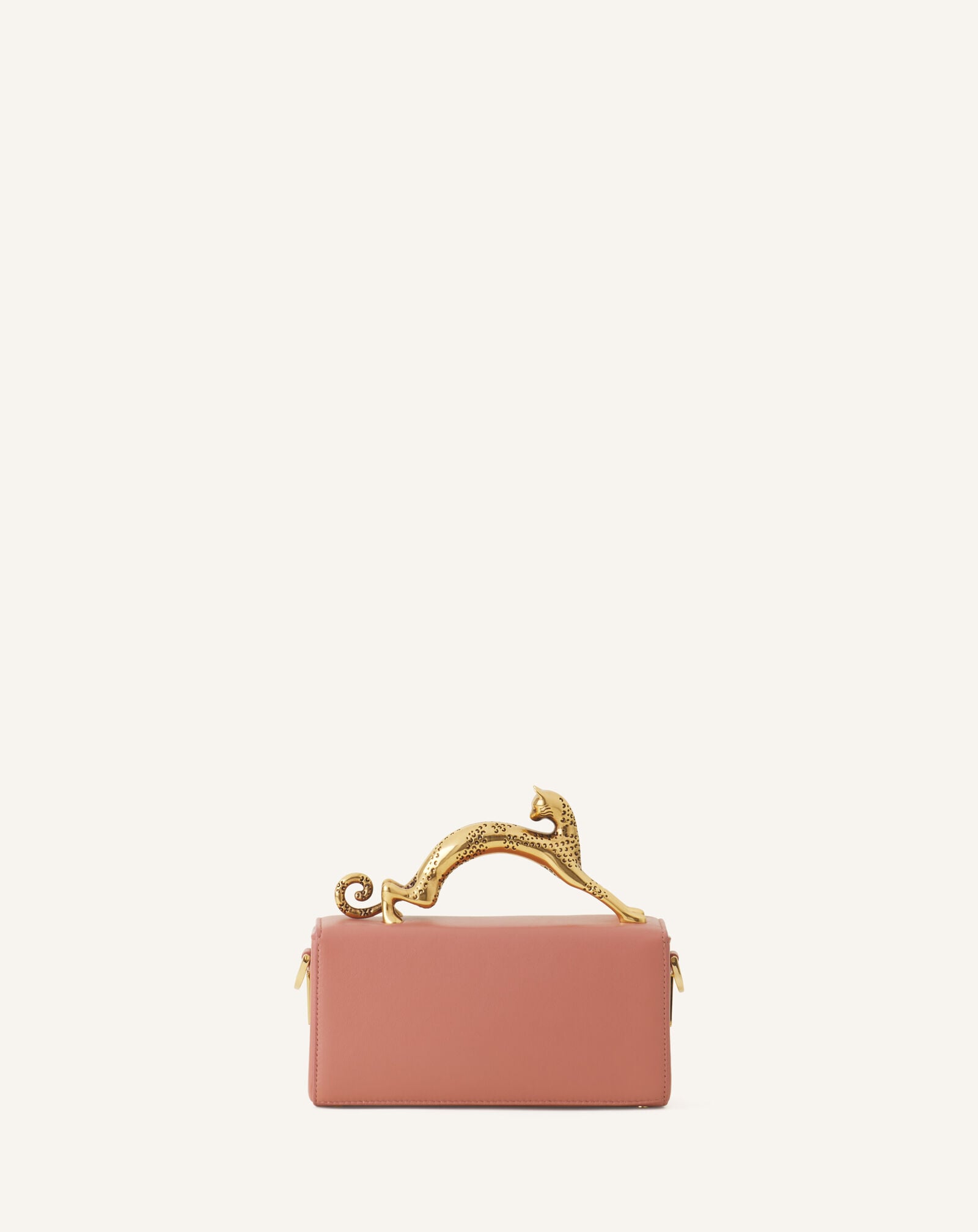 SAC NANO PENCIL CAT EN CUIR Lanvin SAC NANO PENCIL CAT EN CUIR Rose foncé LWBGBR03TOPSE23