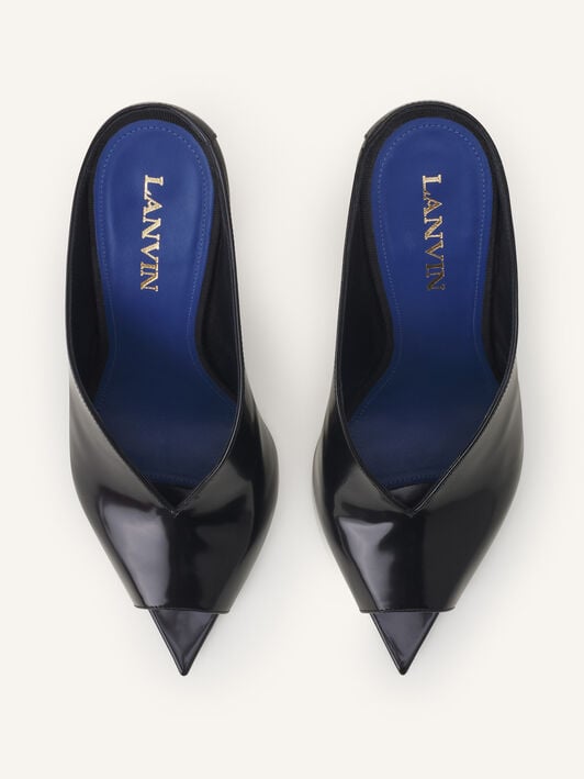 MULE MIDNIGHT STEP AUS LACKLEDER Lanvin MULE MIDNIGHT STEP AUS LACKLEDER Schwarz FWPUGA0DSPAZH25