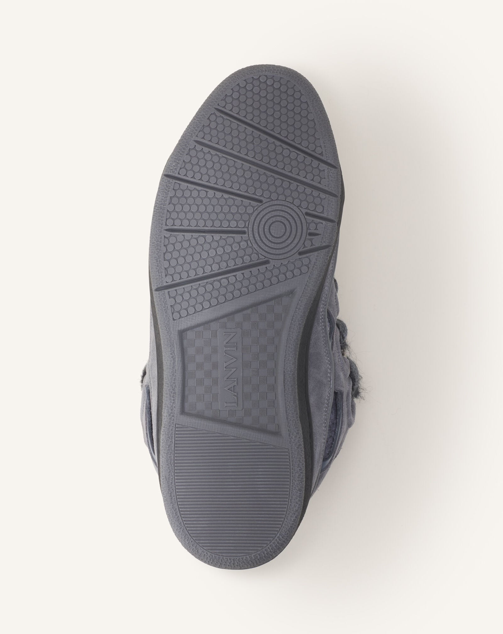 SNEAKER CURB AUS FILZ Lanvin SNEAKER CURB AUS FILZ Anthrazit/Grau FUSKDK12FELTA26
