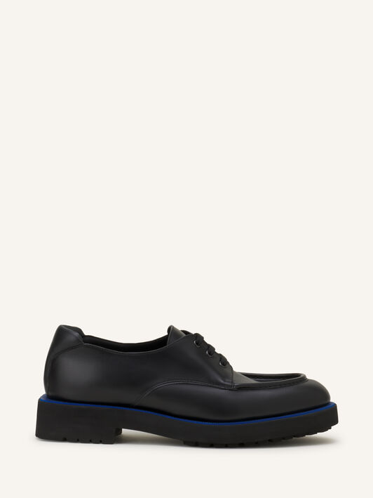ZAPATOS DERBY DE PIEL SUAVE Lanvin ZAPATOS DERBY DE PIEL SUAVE Negro/Azul FMSHGY00VITEA26
