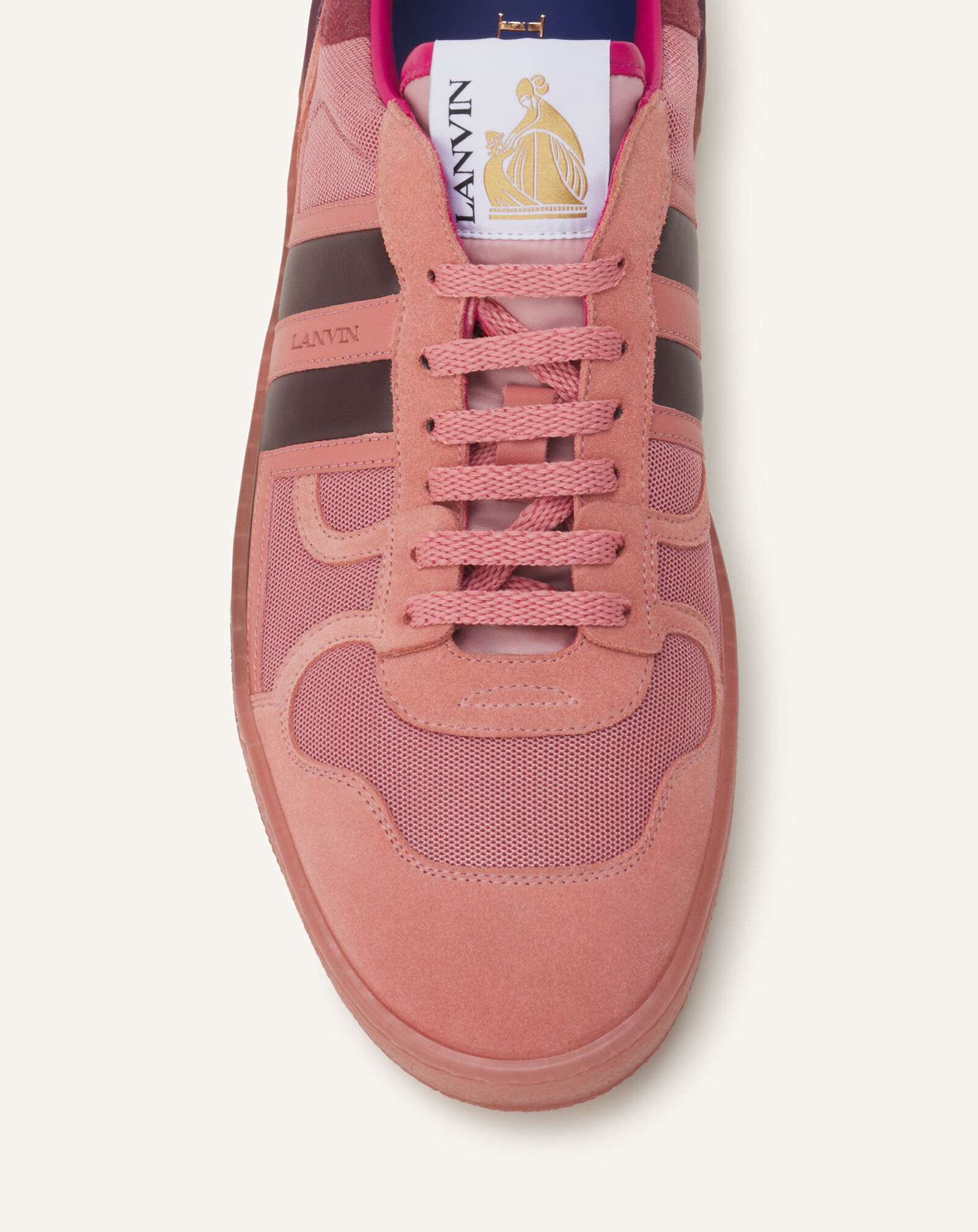 SNEAKER CLAY AUS FILZ Lanvin SNEAKER CLAY AUS FILZ Mittelrosa/Dunkelrosa FUSKDK00FELTA26