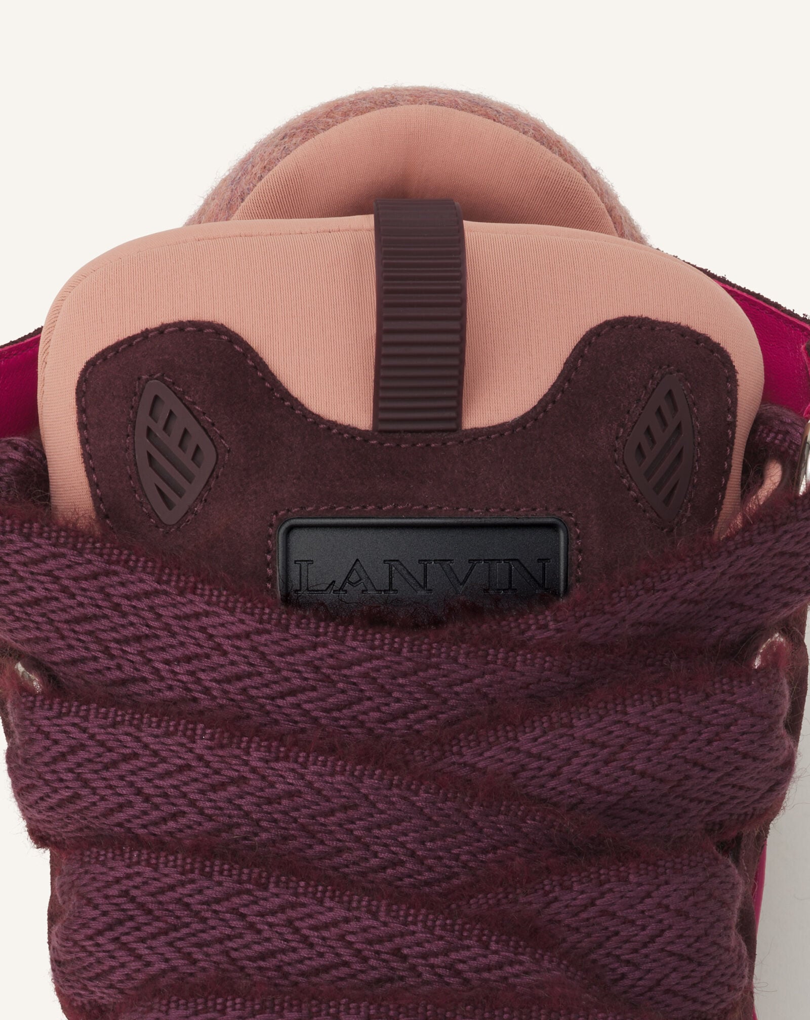 SNEAKER CURB AUS FILZ Lanvin SNEAKER CURB AUS FILZ Mittelrosa/Dunkelrosa FUSKDK12FELTA26
