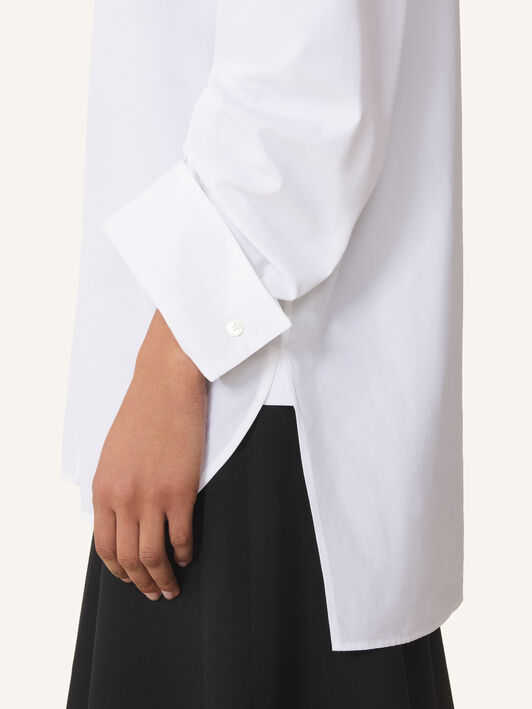 Lanvin GATHERED SLEEVES SHIRT White RWTO01566166H26