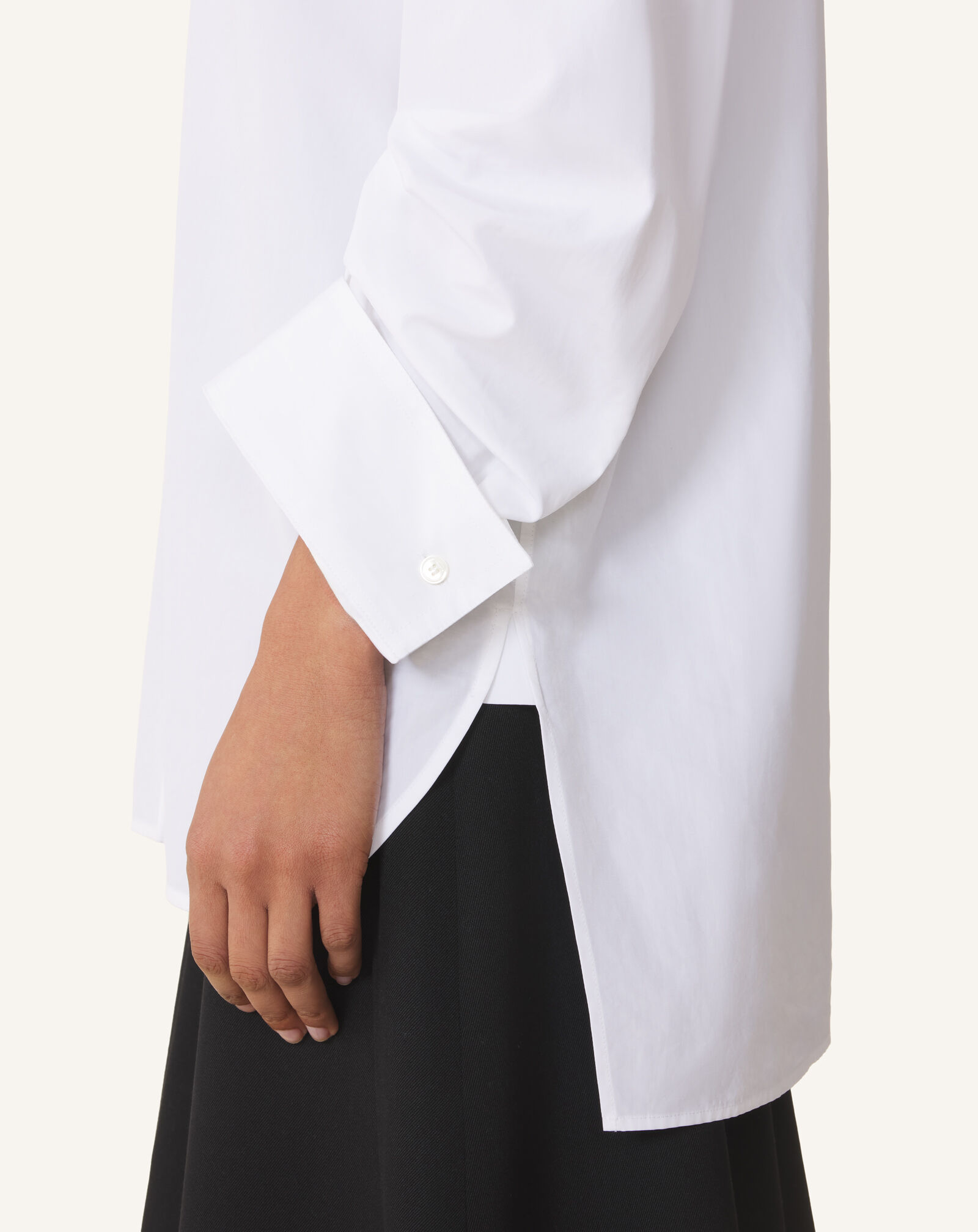 Lanvin GATHERED SLEEVES SHIRT White RWTO01566166H26