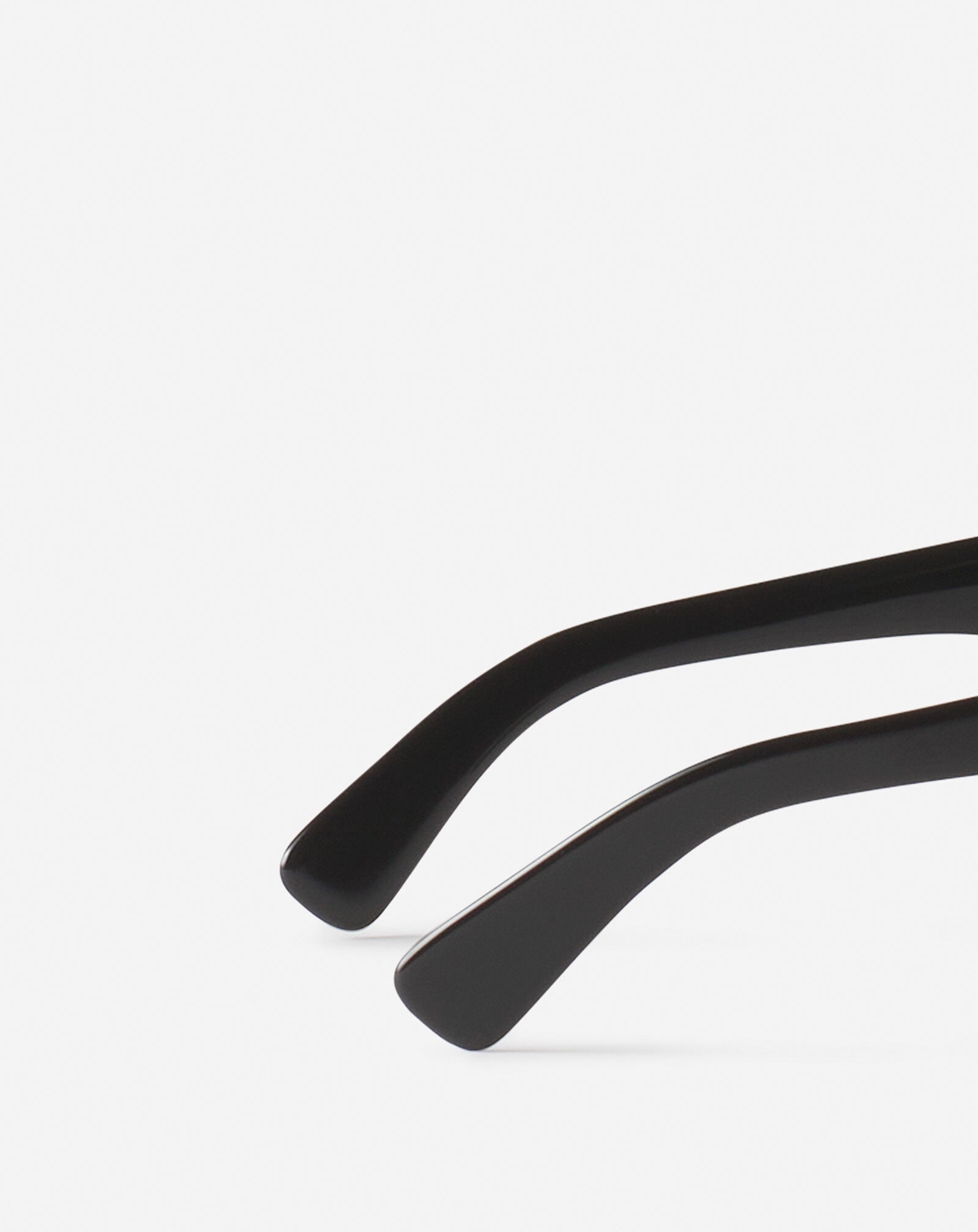 LUNETTES MAXI RECTANGLE LANVIN SIGNATURE in Black | Lanvin®