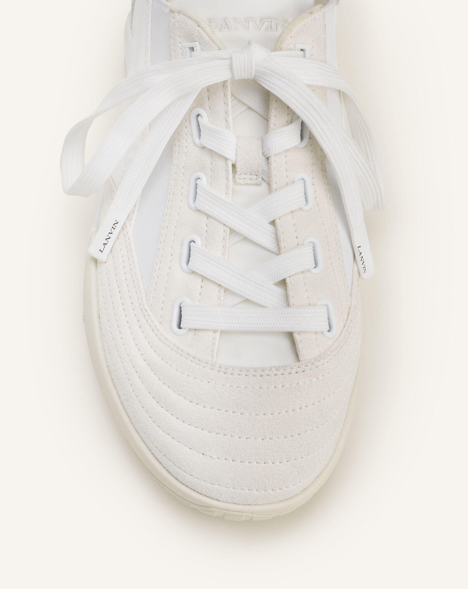 SNEAKER LNV2 AUS NYLON Lanvin SNEAKER LNV2 AUS NYLON Weiß/Ecru FUSKAK03NYLOA26