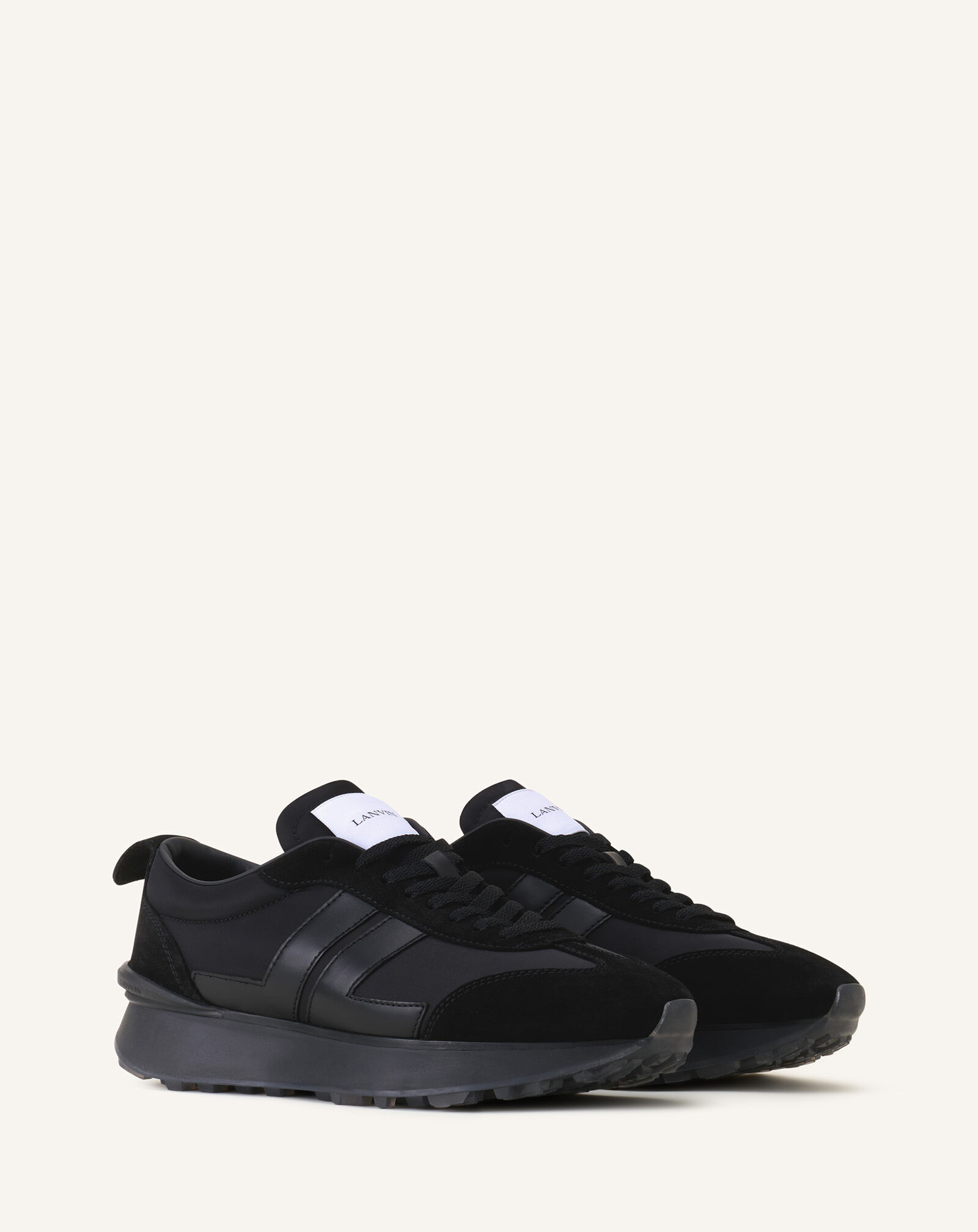 SNEAKERS BUMPR IN NYLON Lanvin SNEAKERS BUMPR IN NYLON Nero FUSKBUMPNYLOH25