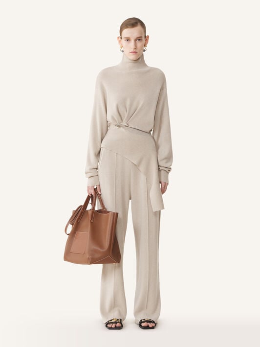 PULL EN LAINE ET CACHEMIRE Lanvin PULL EN LAINE ET CACHEMIRE Lune RWPO0004K065H25