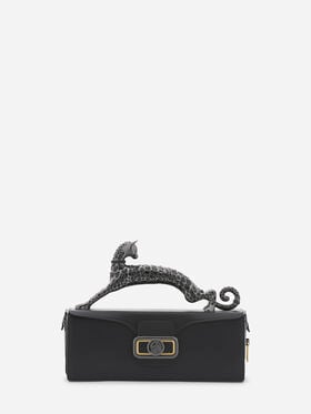 BORSA PENCIL CAT IN PELLE Lanvin BORSA PENCIL CAT IN PELLE Nero LWBGBRS5TPSSA23