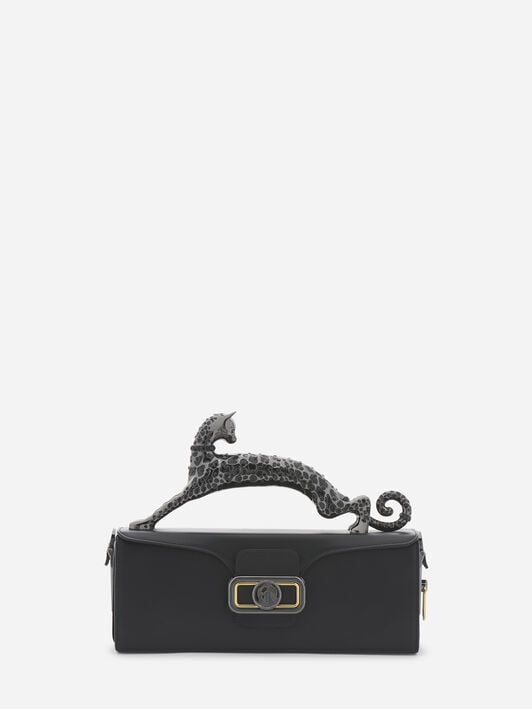 TASCHE PENCIL CAT AUS LEDER Lanvin TASCHE PENCIL CAT AUS LEDER Schwarz LWBGBRS5TPSSA23