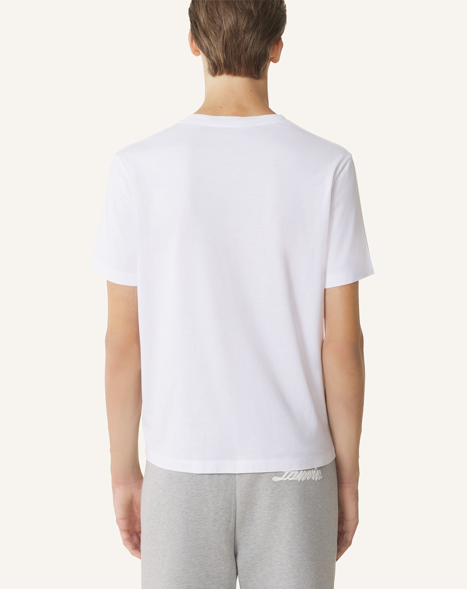 T-SHIRT RUBAN LANVIN Lanvin T-SHIRT RUBAN LANVIN Blanc Optique RMTS0012J308P26