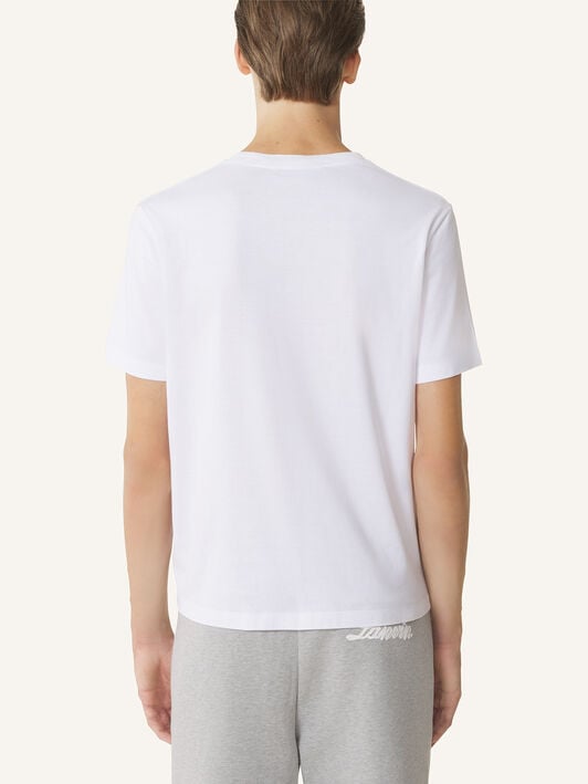 T-SHIRT RUBAN LANVIN Lanvin T-SHIRT RUBAN LANVIN Blanc Optique RMTS0012J308P26