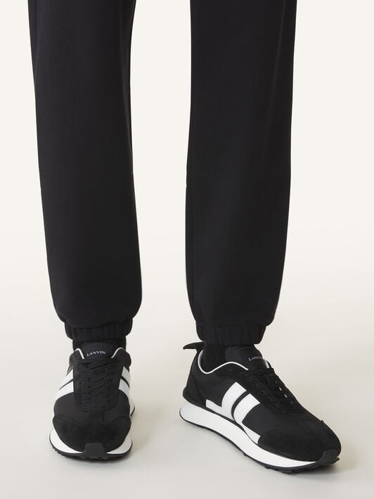 SNEAKER BUMPR AUS NYLON Lanvin SNEAKER BUMPR AUS NYLON Schwarz/Weiß FUSKBUMPNYLOH25