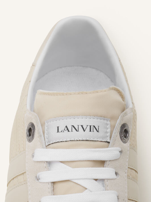 Lanvin SNEAKERS GLEN 2.0 EN NYLON Écru/Beige FUSKZL01NYSQA26