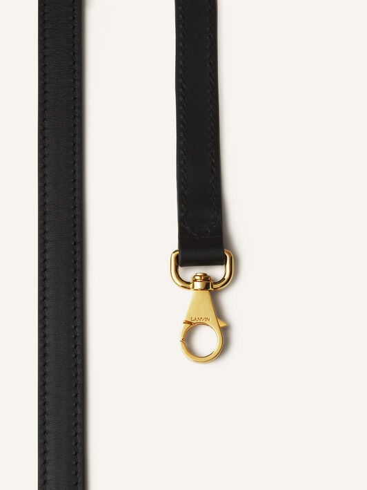SAC COMPAGNON EN CUIR Lanvin SAC COMPAGNON EN CUIR Noir LWBGLRMMSMLEH25