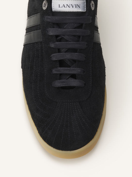 SNEAKERS GLEN 2.0 IN LEATHER Lanvin SNEAKERS GLEN 2.0 IN LEATHER Black FUSKZL01ANAPA26