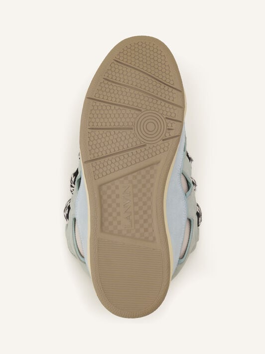 SNEAKERS CURB IN PELLE Lanvin SNEAKERS CURB IN PELLE Blu Pallido FUSKDK12DRA2P25