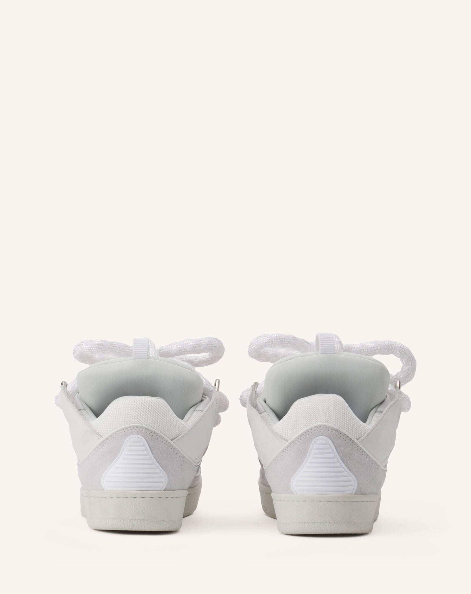 SNEAKERS CURB EFFET SERPENT EN CUIR Lanvin SNEAKERS CURB EFFET SERPENT EN CUIR Blanc FUSKDK12ECSKA26