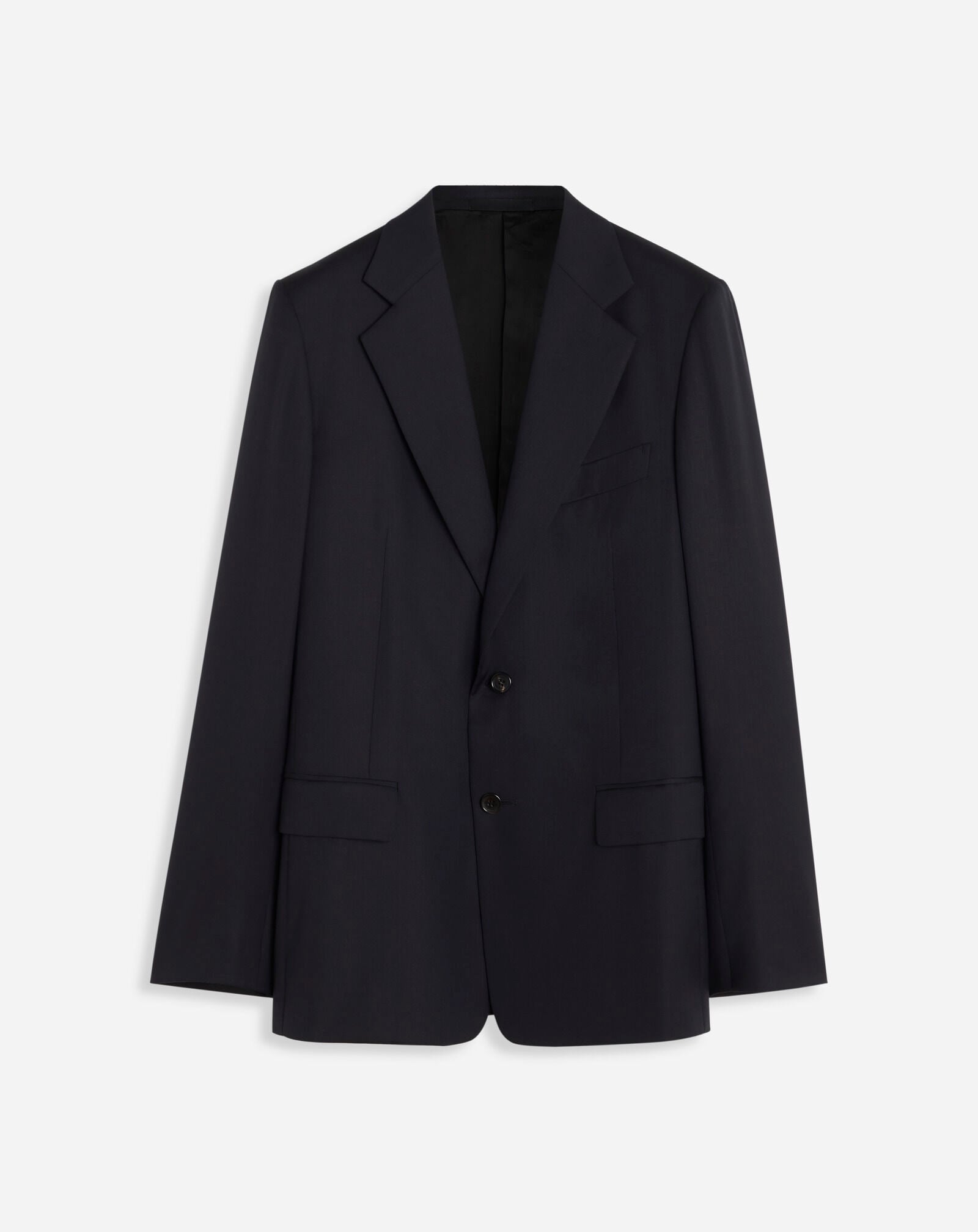 SINGLE BREASTED FLAP POCKETS JACKET Lanvin SINGLE BREASTED FLAP POCKETS JACKET Navy Blue RMJA00054916P23