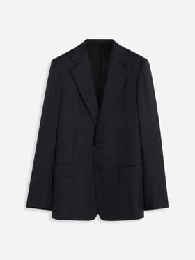 SINGLE BREASTED FLAP POCKETS JACKET Lanvin SINGLE BREASTED FLAP POCKETS JACKET Navy Blue RMJA00054916P23