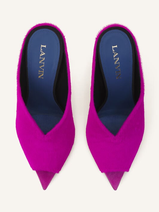 MULE MIDNIGHT STEP IN CAVALLINO Lanvin MULE MIDNIGHT STEP IN CAVALLINO Rosa FWPUGA0DPOCAA26