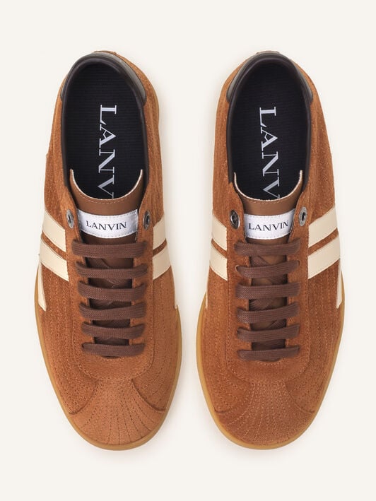 SNEAKERS GLEN 2.0 IN LEATHER Lanvin SNEAKERS GLEN 2.0 IN LEATHER Cognac/Cream FUSKZL01ANAPA26