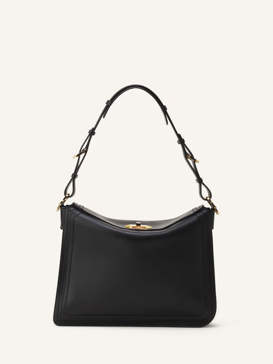 BORSA COMPAGNON IN PELLE Lanvin BORSA COMPAGNON IN PELLE Nero LWBGLRMMSMLEH25