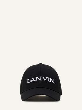 LANVIN COTTON CAP Lanvin LANVIN COTTON CAP Black AMHAWCA11CLOP25