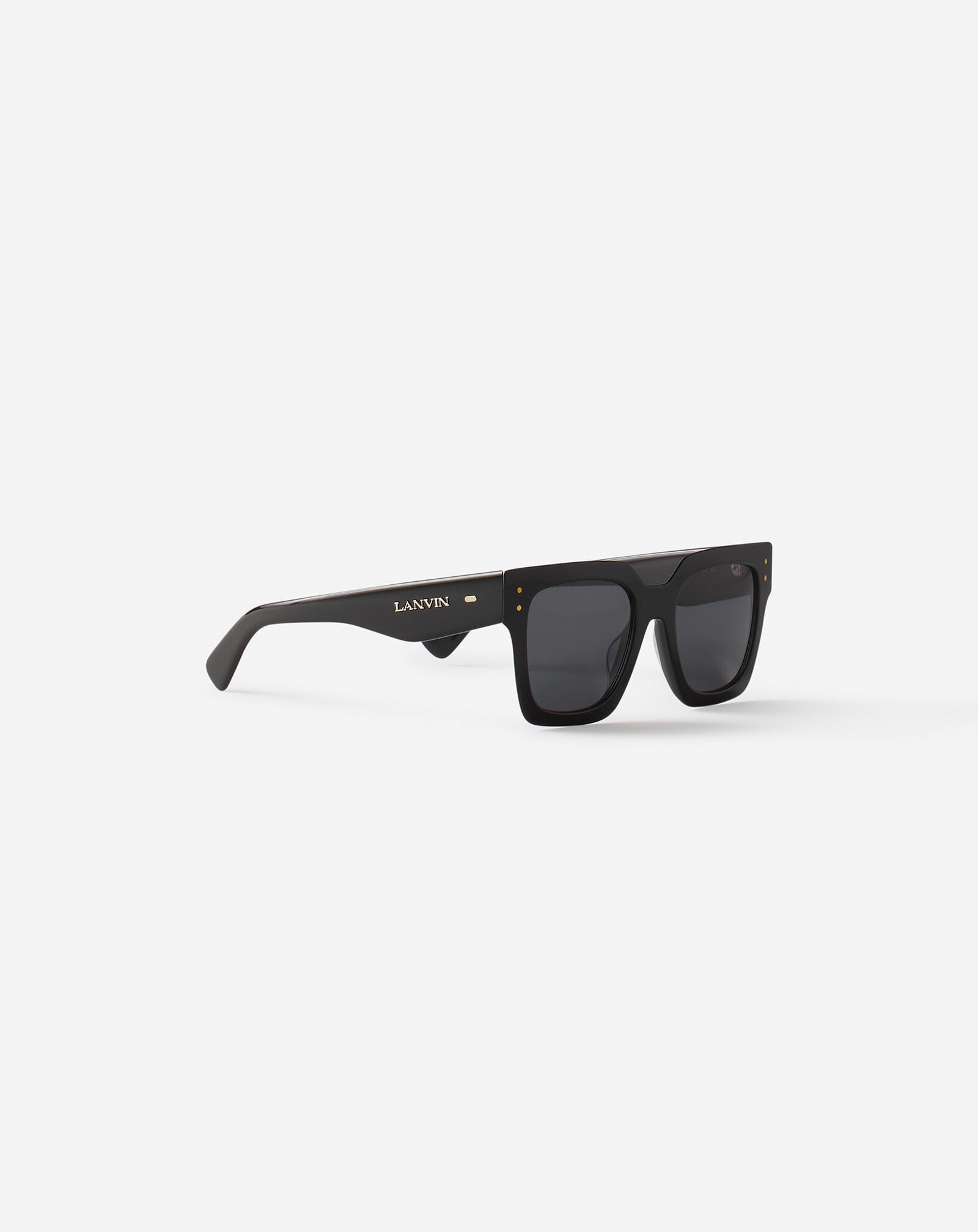 Lanvin LUNETTES MAXI RECTANGLE LANVIN SIGNATURE Black AWEYSIGN676SP25