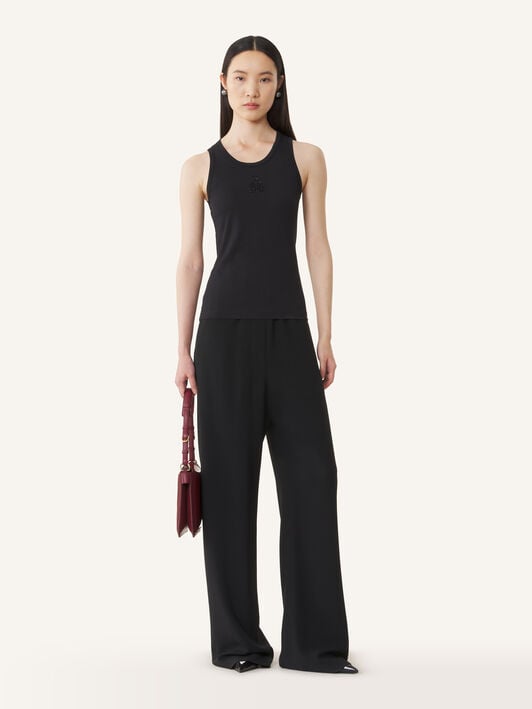 LOOSE FIT TROUSERS Lanvin LOOSE FIT TROUSERS Black RWTR00356388A26