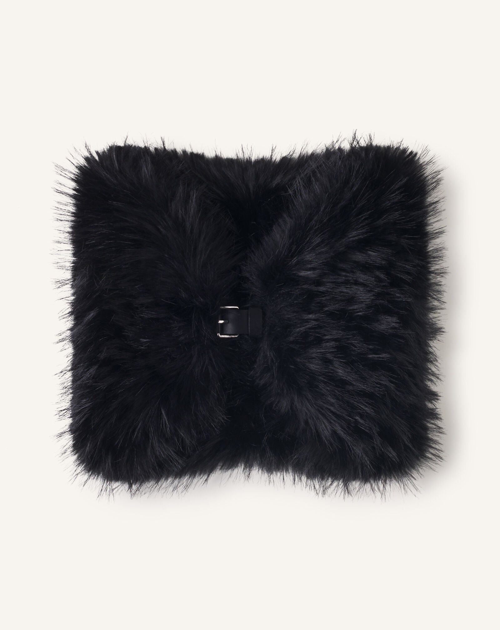 FUR COLLAR Lanvin FUR COLLAR Black/Silver AWSAPCO51LFUH26