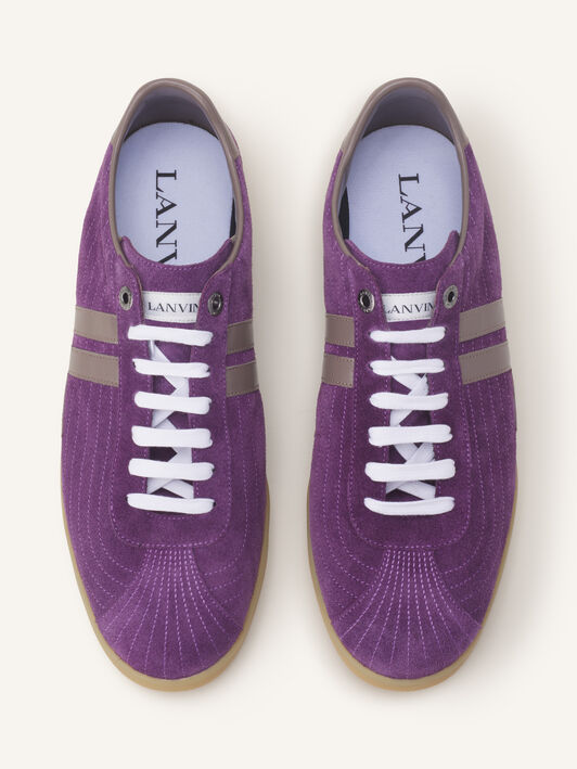 SNEAKER GLEN 2.0 AUS LEDER Lanvin SNEAKER GLEN 2.0 AUS LEDER Violett/Taupe FUSKZL01ANAPA26