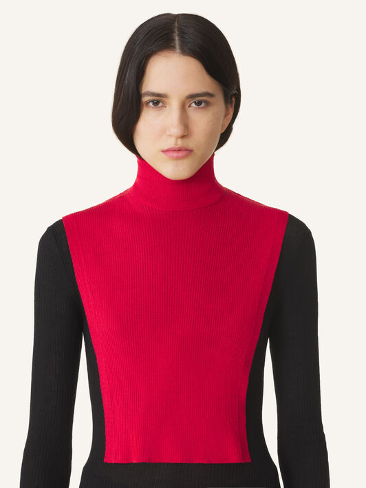 CUELLO LANVIN SIGNATURE DE CACHEMIRA Lanvin CUELLO LANVIN SIGNATURE DE CACHEMIRA Rojo AMSAVCO43WSIH26