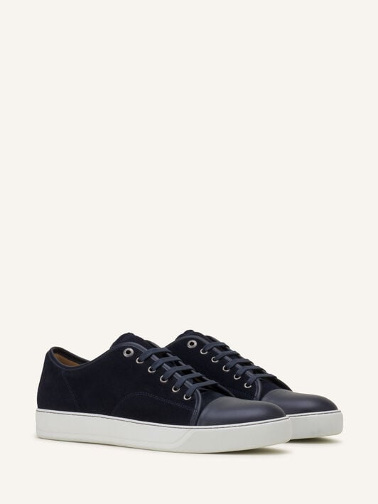 SNEAKER DBB1 AUS LEDER UND WILDLEDER Lanvin SNEAKER DBB1 AUS LEDER UND WILDLEDER Marineblau FMSKDBB1ANAPP15