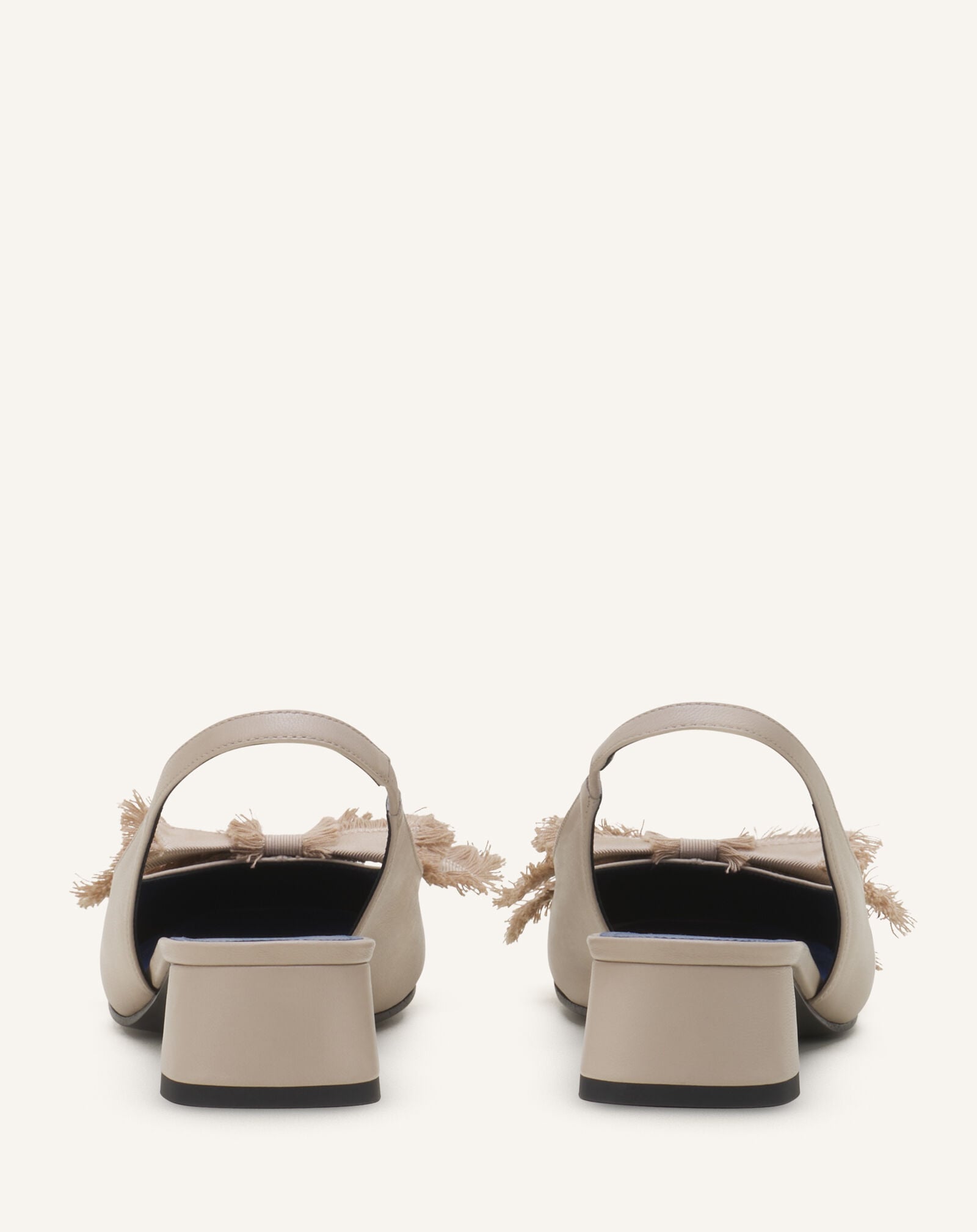 Lanvin SLINGBACK À TALONS BALLERINE EN CUIR Sable FWPUMP1DNAPAA26