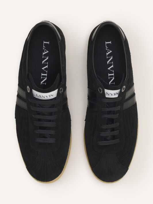 SNEAKERS GLEN 2.0 IN LEATHER Lanvin SNEAKERS GLEN 2.0 IN LEATHER Black FUSKZL01ANAPA26