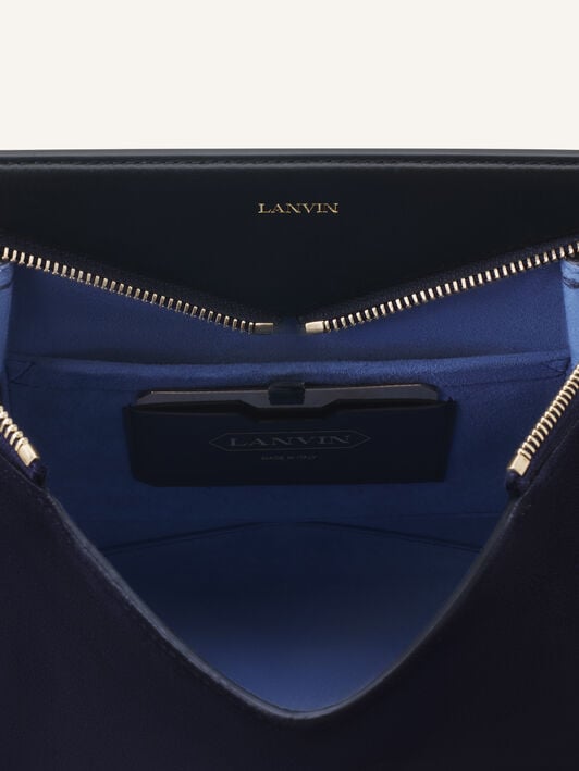 TOP HANDLE ZIPPED PM Lanvin TOP HANDLE ZIPPED PM Black/Navy Blue LWBGLCPMCASUH26