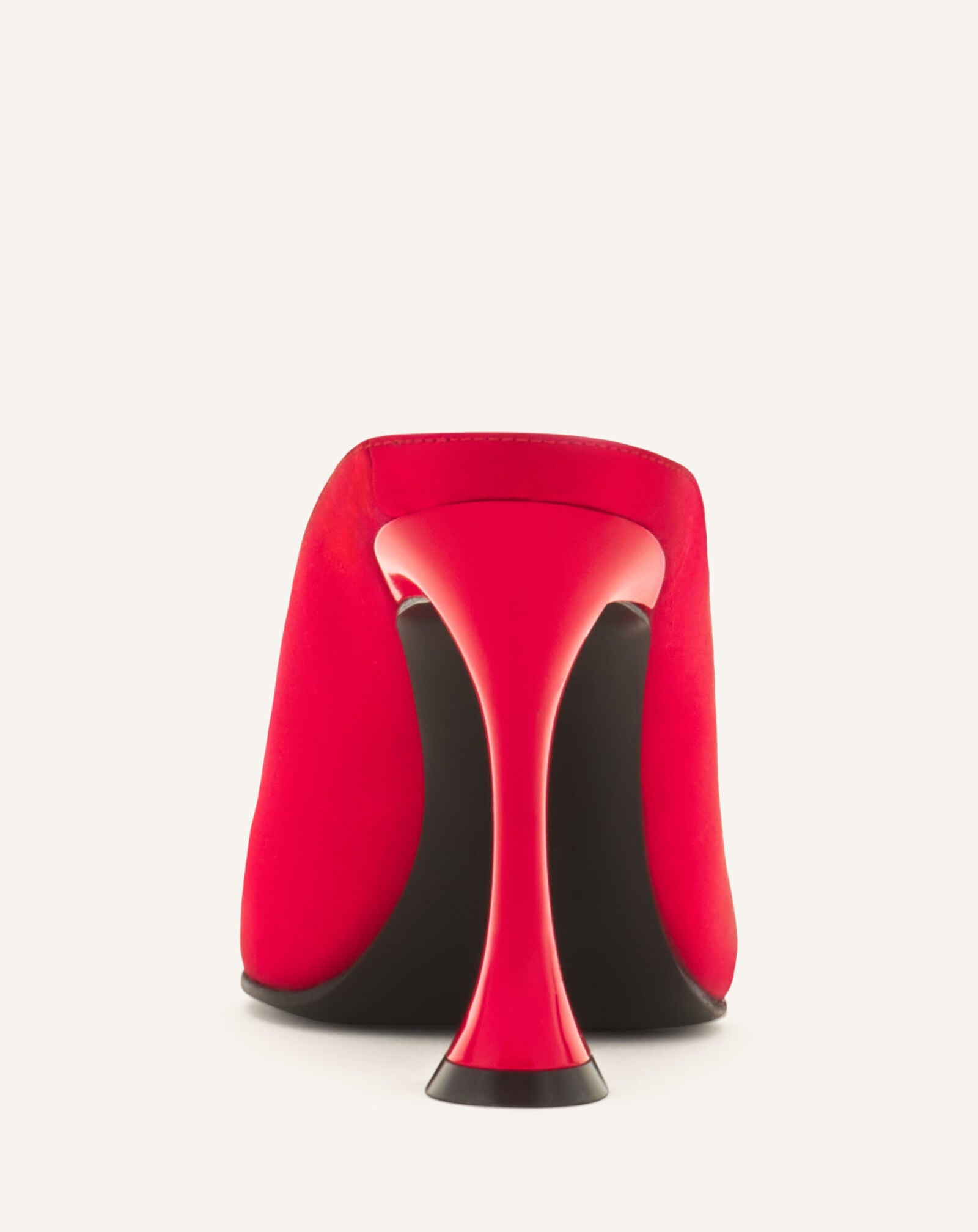 MULE MIDNIGHT STEP EN SATIN Lanvin MULE MIDNIGHT STEP EN SATIN Rouge FWPUGA0DSATIH25